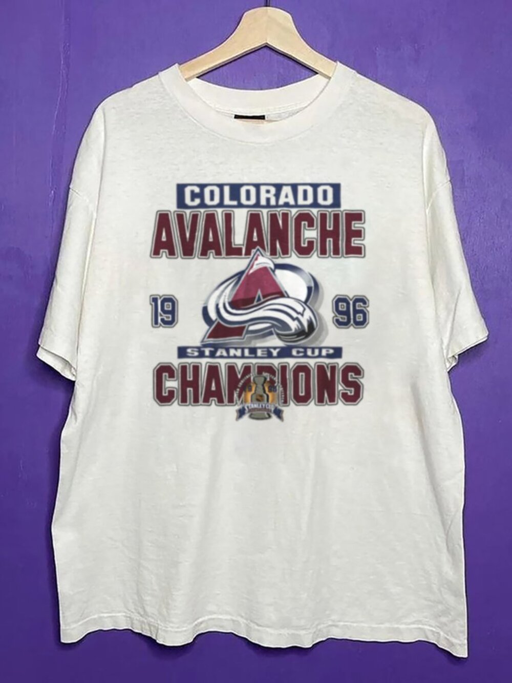 Vintage Colorado Avalanche Hockey Logo Shirt, NHL Avalanche Shirt For Men Women